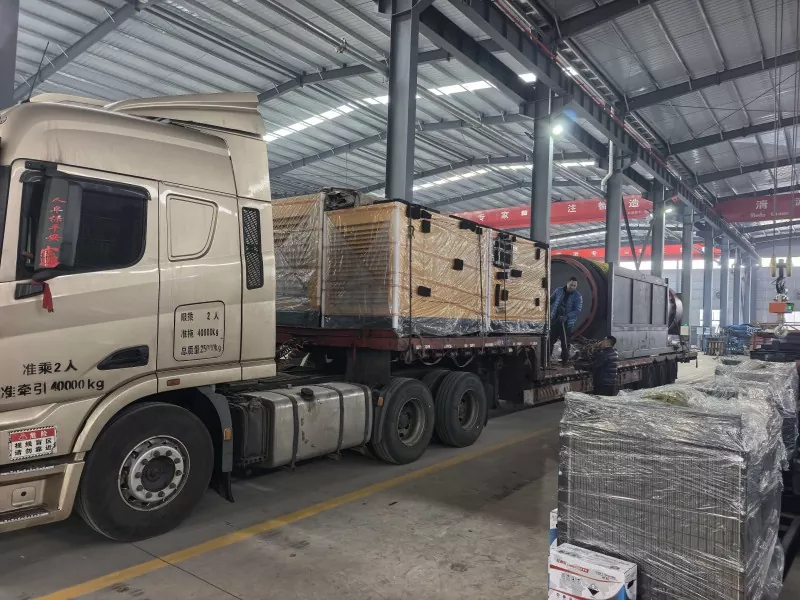 जिनकी खनन मेसिनरीले रूसलाई ड्रम अलग गर्ने र समर्थन गर्ने उपकरणको ब्याच पठाउँछ