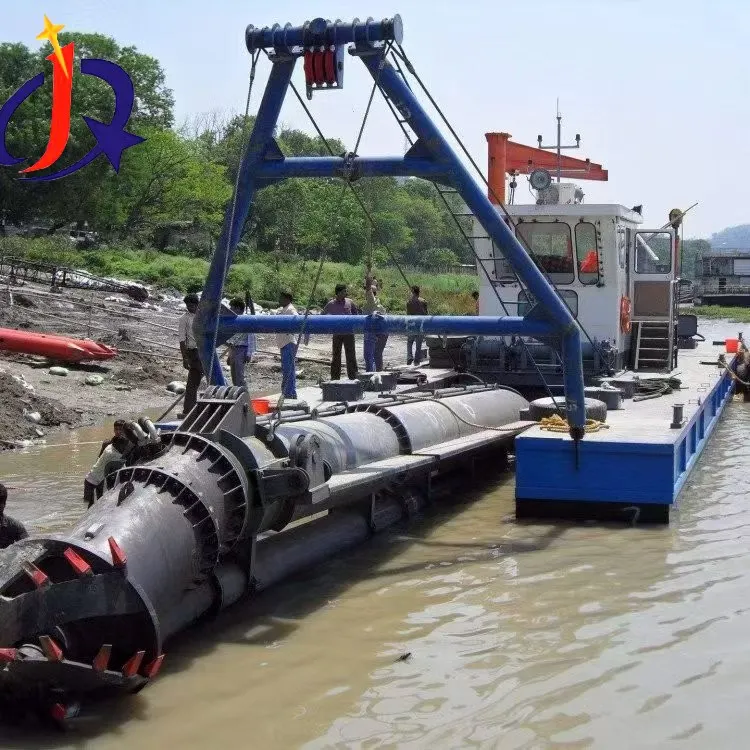 सुन धुने प्लान्टको साथ कटर सक्शन ड्रेजर