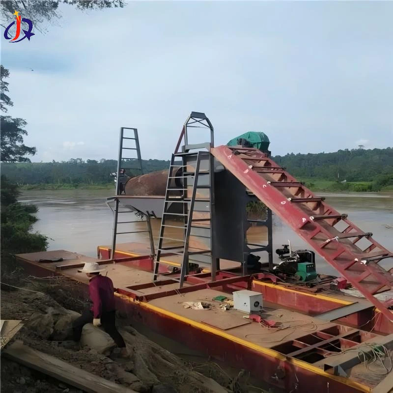 Portable Alluvial Gold Dredger for River Mining