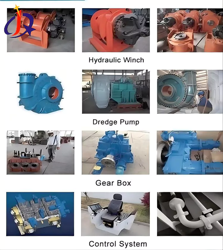 Diesel Hydraulic Cutter Suction Dredger for Gold And Sand Mining